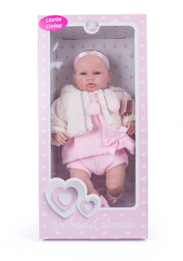 Lalka hiszpańska bobas dziewczynka 52 cm Lalka hiszpańska bobas dziewczynka 52 cm