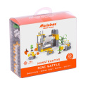 Mini Wafle Konstruktor Budowniczy Duży 185 el. Klocki konstrukcyjne BUDOWLE| Marioinex MX