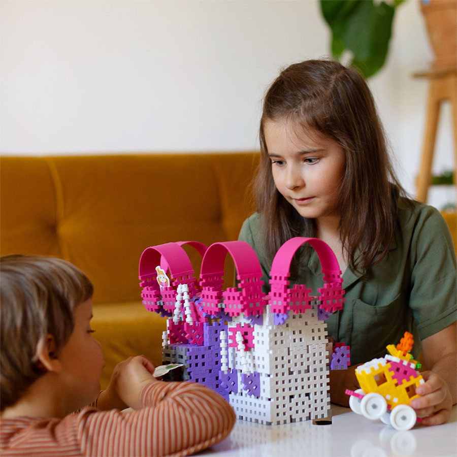 Mini Wafle Konstruktor Księżniczka Duża 185 el. Klocki konstrukcyjne dla dziewczynek| Marioinex MX Mini Wafle Konstruktor Księżniczka Duża 185 el. Klocki konstrukcyjne dla dziewczynek| Marioinex MX