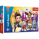 Trefl Puzzle 30 el. | Psi Patrol Zgrana Ekipa, puzzle z motywem Paw Patrol