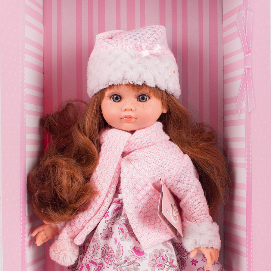 Lalka hiszpańska dziewczynka z długimi włosami, stojąca FANY 42 cm pachnąca Lalka hiszpańska dziewczynka z długimi włosami, stojąca FANY 42 cm pachnąca