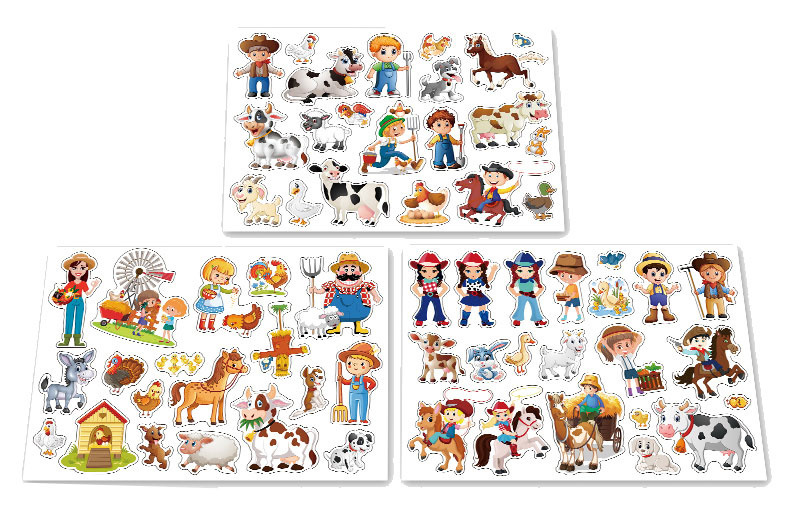 Tablica 2w1 magnetyczna, drewniana - zestaw edukacyjny z puzzlami magnetycznymi farma, zwierzęta, pisak w zestawie Tablica 2w1 magnetyczna, drewniana - zestaw edukacyjny z puzzlami magnetycznymi farma, zwierzęta, pisak w zestawie