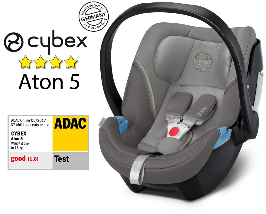 Aton 5 Cybex - Bezpieczny fotelik od narodzin Aton 5 Cybex - Bezpieczny fotelik od narodzin