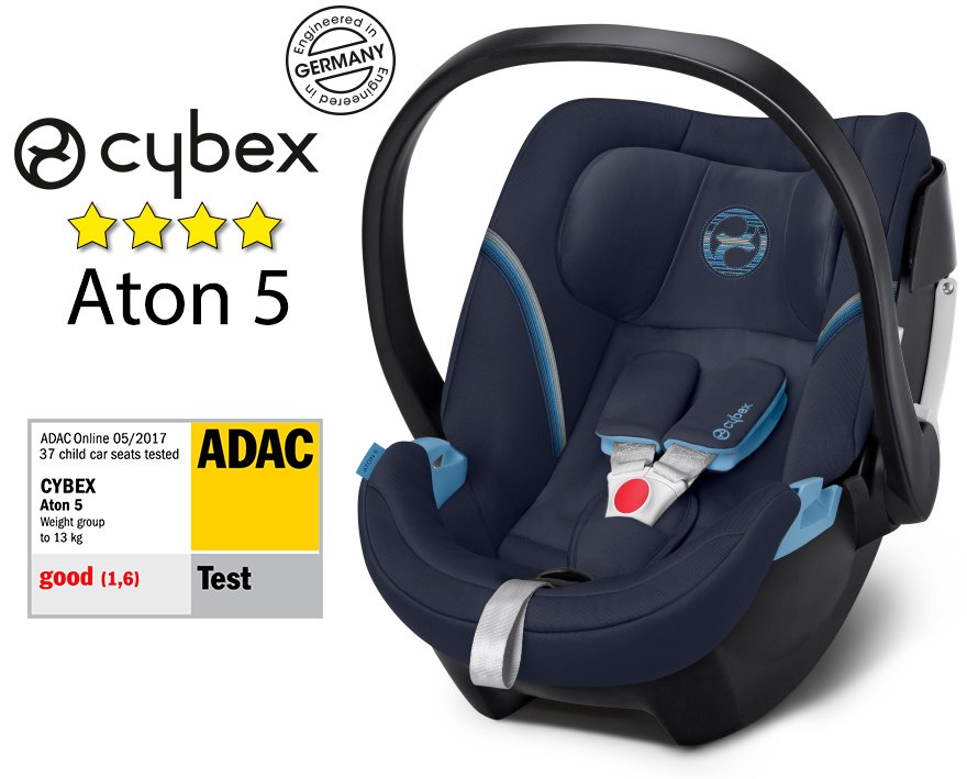 Aton 5 Cybex - Bezpieczny fotelik od narodzin Aton 5 Cybex - Bezpieczny fotelik od narodzin