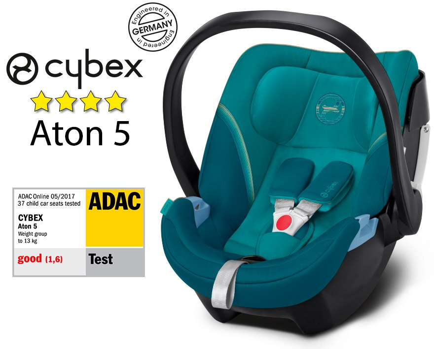 Aton 5 Cybex - Bezpieczny fotelik od narodzin Aton 5 Cybex - Bezpieczny fotelik od narodzin