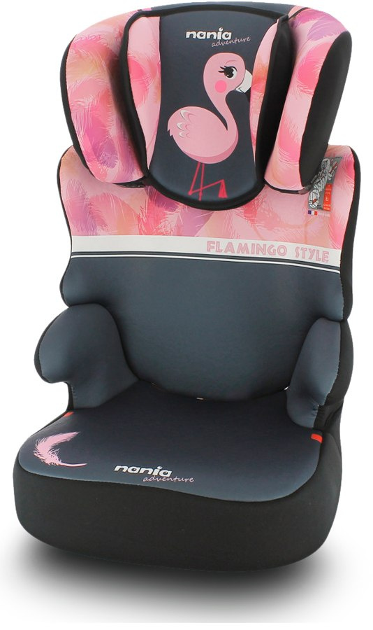 Fotelik samochodowy 15-36 kg Befix Flamingo 2020 Fotelik samochodowy 15-36 kg Befix Flamingo 2020