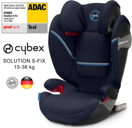 Bezpieczny fotelik 15-36 kg od 3 lat Cybex Solution S-Fix