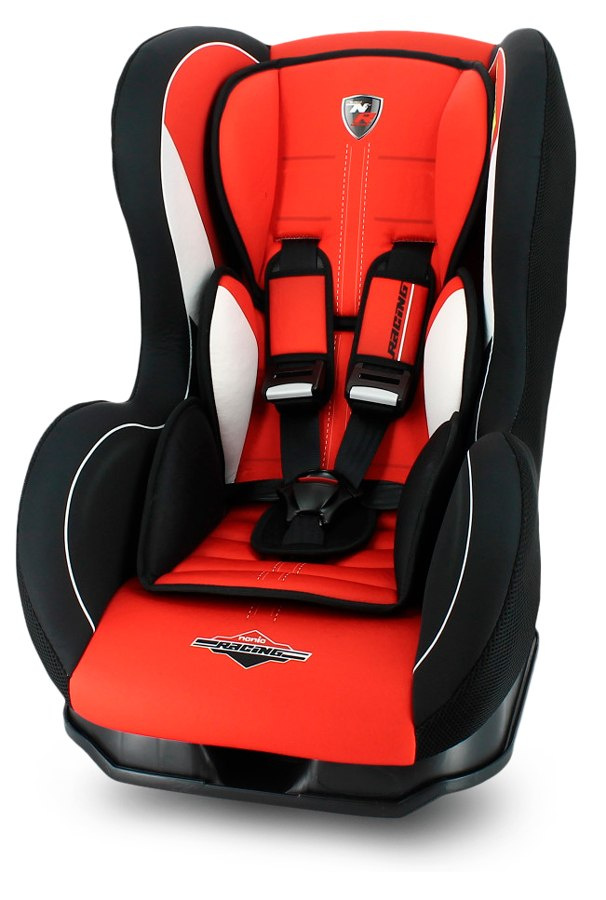 Cosmo Racin Red - fotelik samochodowy dla dzieci do 4 lat Cosmo Racin Red - fotelik samochodowy dla dzieci do 4 lat