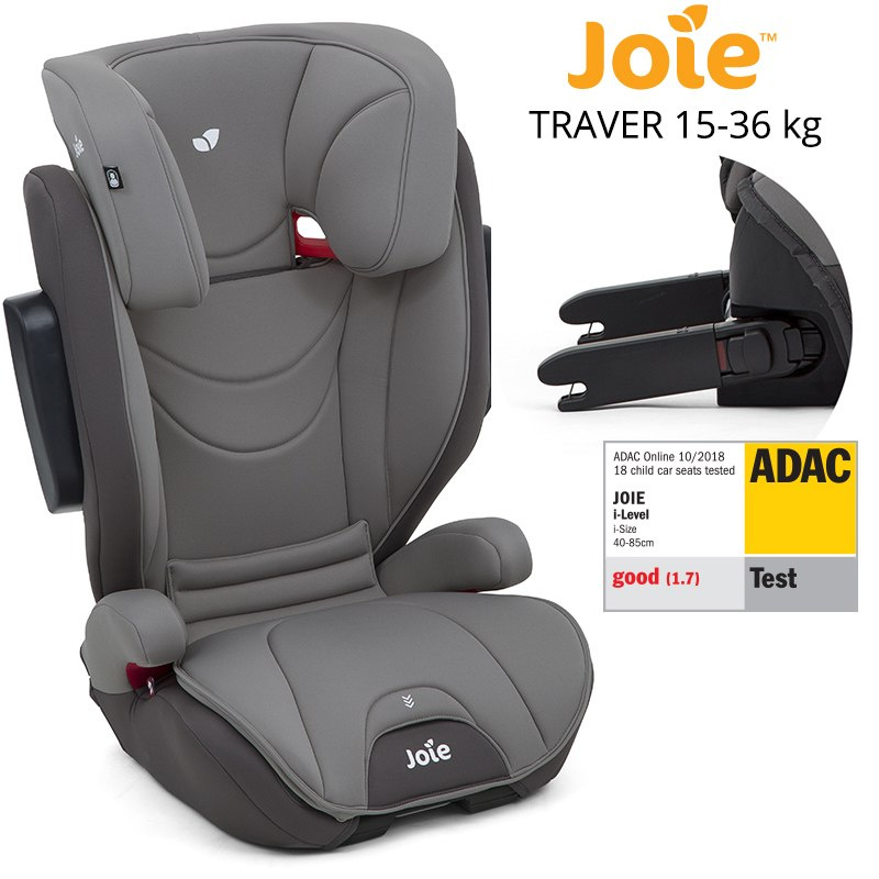 Fotelik Traver Dark Pewder Joie 15-36 kg Fotelik Traver Dark Pewder Joie 15-36 kg