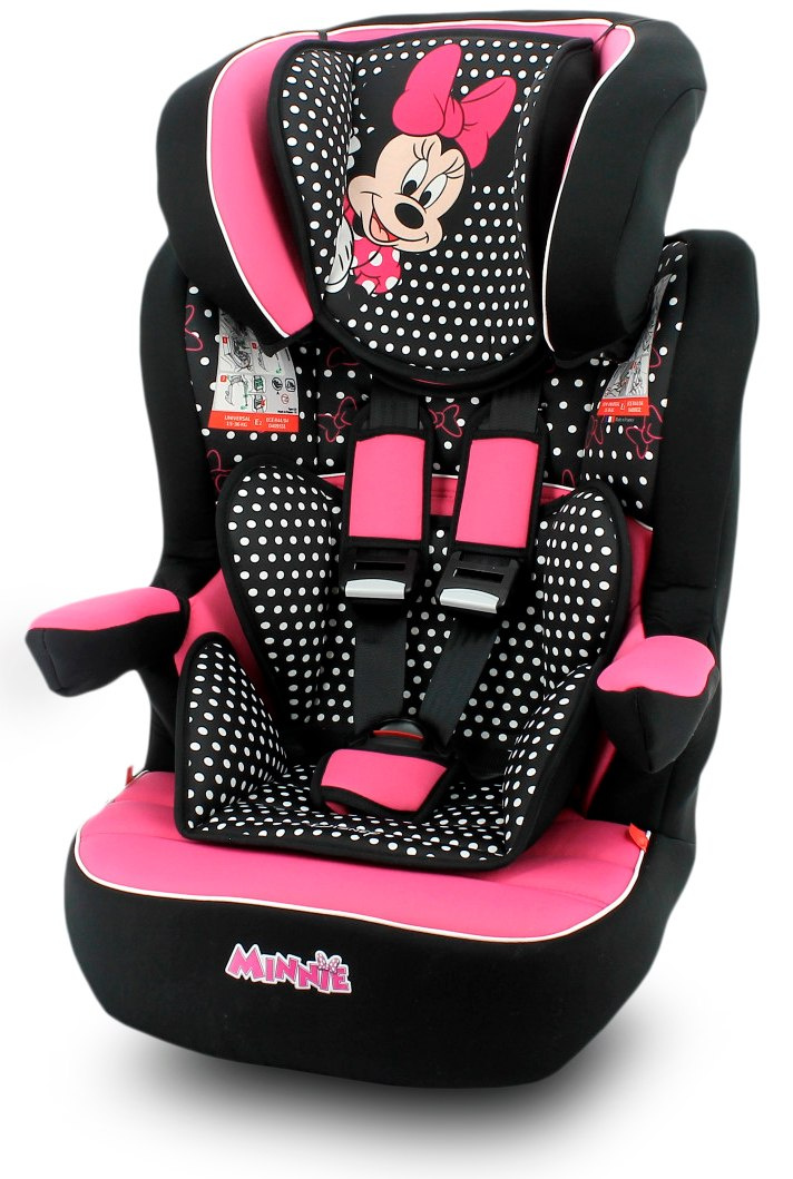 Fotelik samochodowy 9-36 kg z testem ADAC I-Max Minnie Disney Fotelik samochodowy 9-36 kg z testem ADAC I-Max Minnie Disney