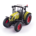 Traktor z przyczepką cysterna rolnicza