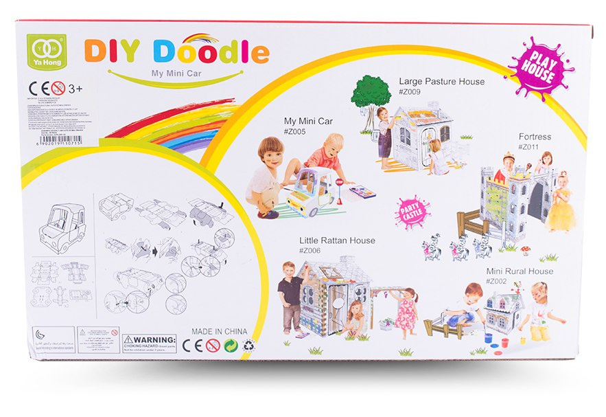 Zabawka edukacyjna - kolorowanka 3D Zabawka edukacyjna - kolorowanka 3D