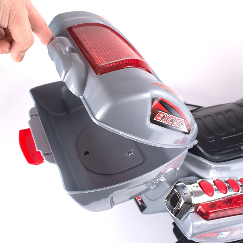 Kufer w motorku elektrycznym dla dziecka Kufer w motorku elektrycznym dla dziecka