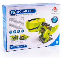 Robot solarny dinozaur na baterie