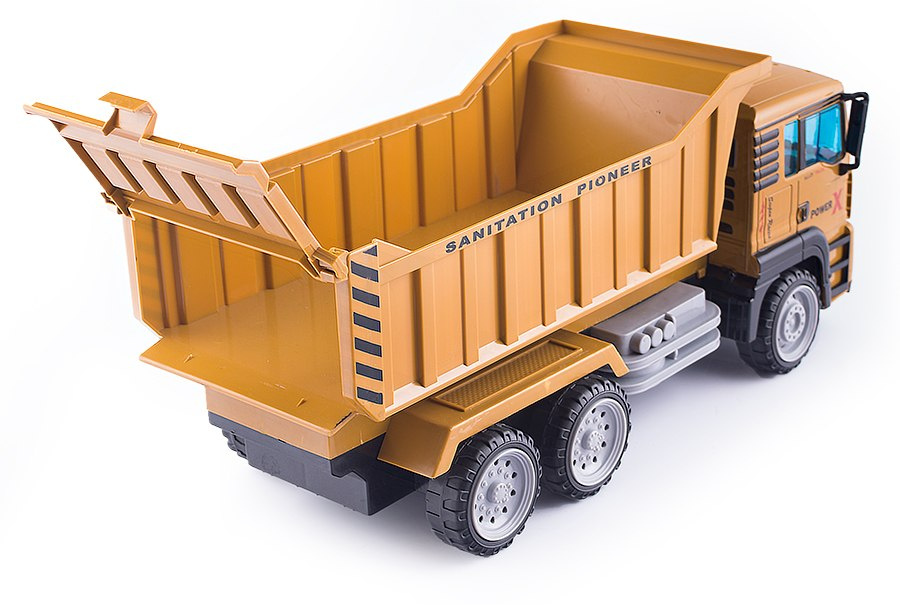 Zestaw pojazd budowlany z kiprem ciężarówka zabawka