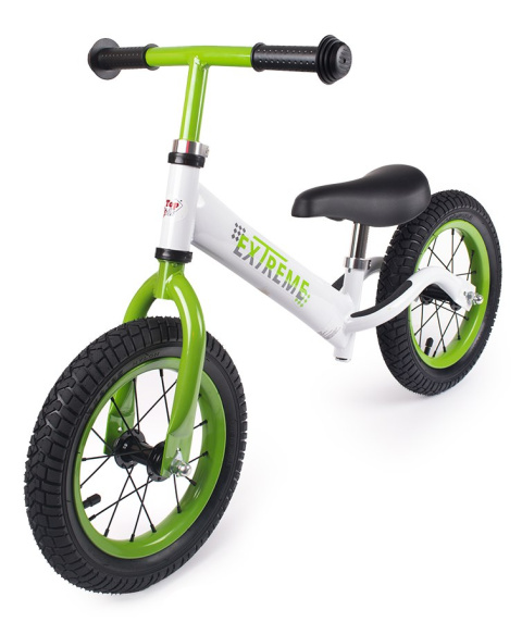 Rowerek biegowy dla dzieci zielony