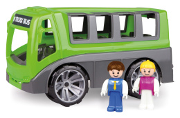 Samochodzik do zabawy Autobus LENA w kolorowym pudełku z figurkami