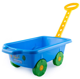 Wózek z rączką do pchania ogrodowy dla dzieci
