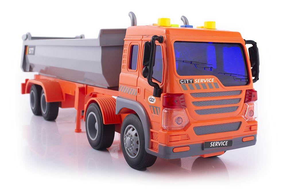 auto wyworotka dźwięk i światło auto wyworotka dźwięk i światło
