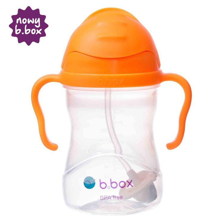 B.Box Bidon ze słomką 240 ml B.Box Bidon ze słomką 240 ml