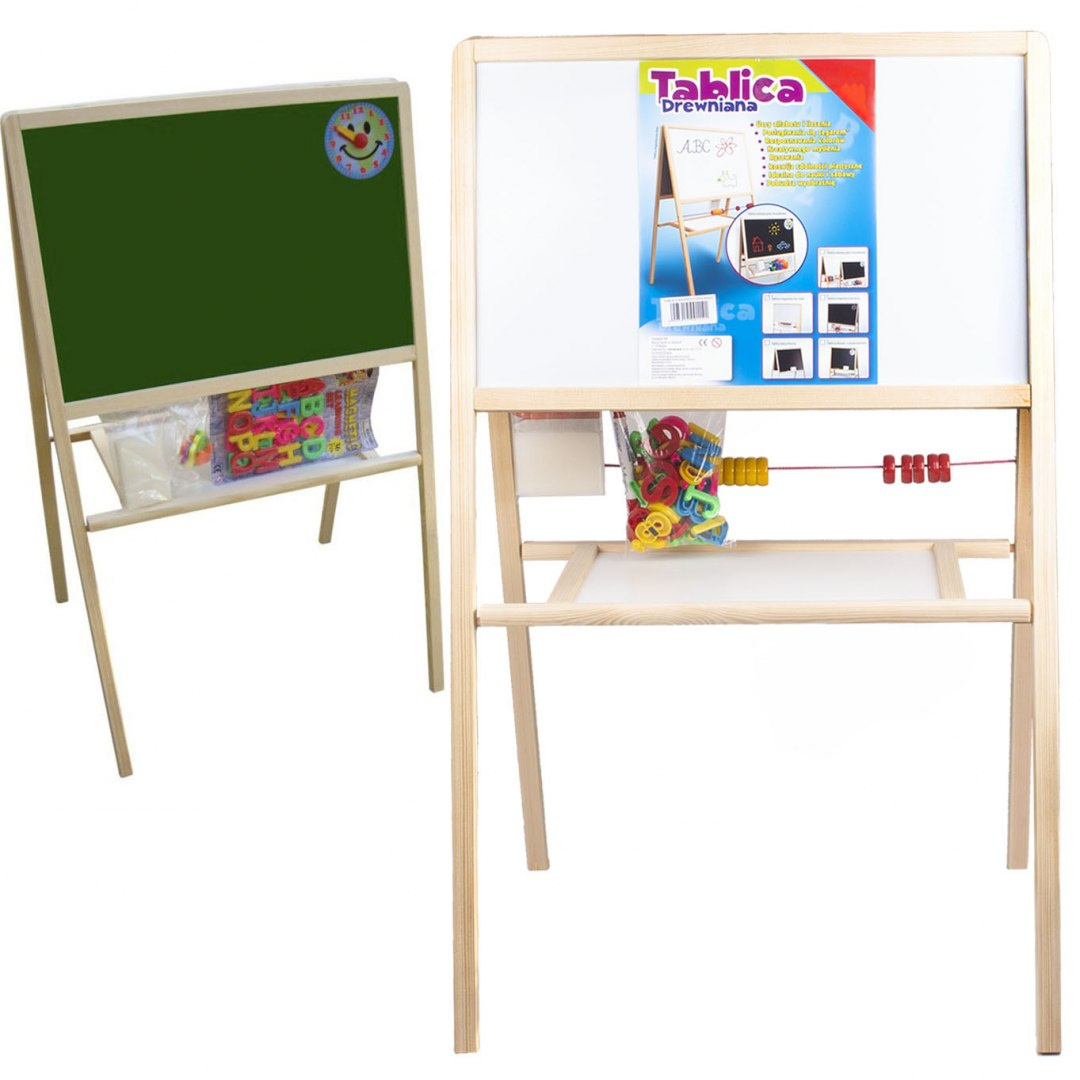 tablica drewniana 2w1 tablica drewniana 2w1