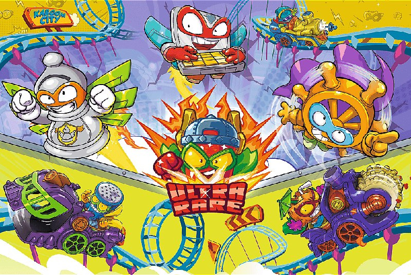 Zwariowane Super Zings 100 sztuk puzzle Zwariowane Super Zings 100 sztuk puzzle