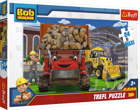 Puzzle Bob Budowniczy 24 el MAXI