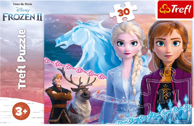 Puzzle 30 el. Frozen Anna i Elsa Puzzle 30 el. Frozen Anna i Elsa