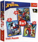 Pajecza siła Spiderman puzzle