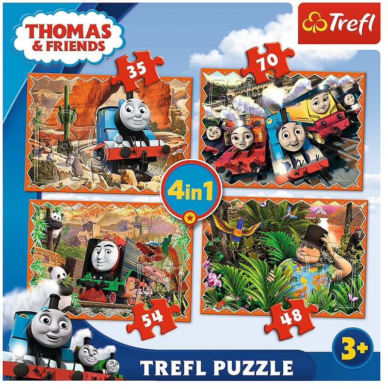 Podróże po świecie, Puzzle z Tomkiem Podróże po świecie, Puzzle z Tomkiem