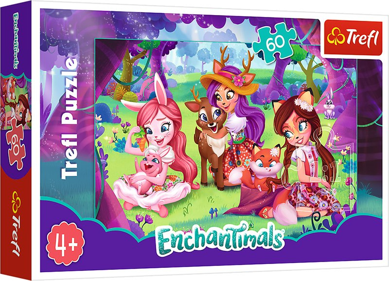 Popołudnie z przyjaciółmi Puzzle 60 el. Popołudnie z przyjaciółmi Puzzle 60 el.