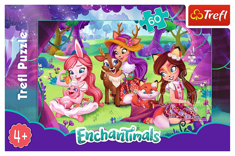 Puzzle 60 el Enchantimals Puzzle 60 el Enchantimals