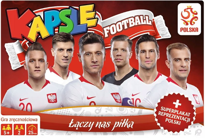 Gra Trefl PZPN Kapsle Football Gra Trefl PZPN Kapsle Football