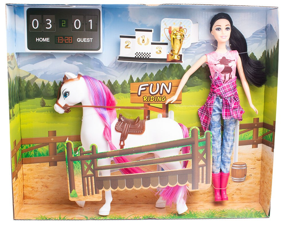 laleczka barbie z konikiem laleczka barbie z konikiem