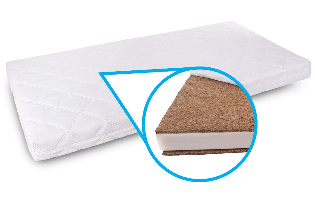 Materac Naturalny Kokos Pianka kokos 120x60 Materac Naturalny Kokos Pianka kokos 120x60