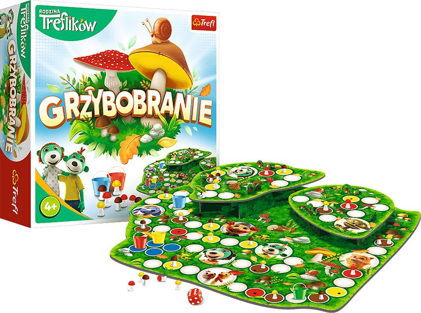 Gra planszowa Trefl Grzybobranie Gra planszowa Trefl Grzybobranie