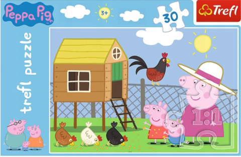 Puzzle dla dziecka Świnka Peppa Puzzle dla dziecka Świnka Peppa
