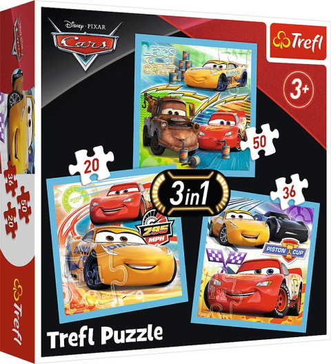 Przygotowania do wyścigu,puzzle trefl