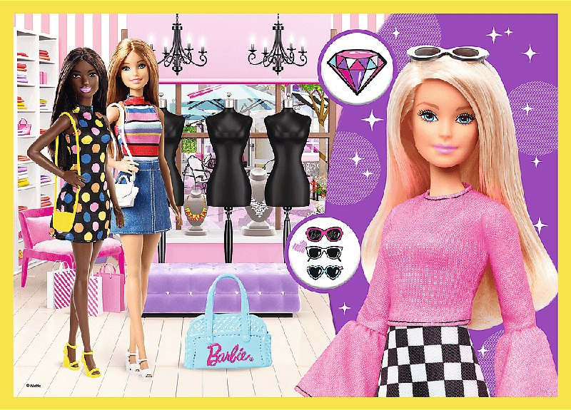 Puzzle dla dziewzynek Barbie Puzzle dla dziewzynek Barbie