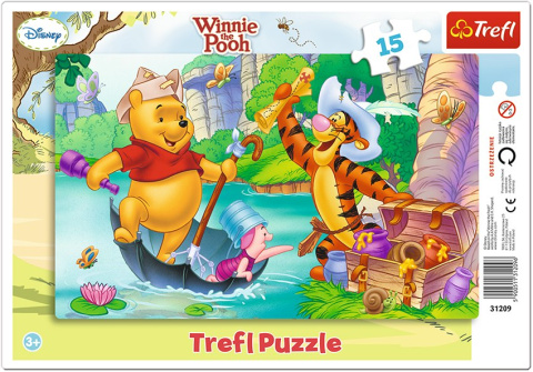 Puzzle Kubuś i przyjaciele - wyprawa po miód