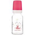 Canpol babies butelka szklana wąska 120ml SWEET FUN