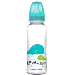 Canpol babies butelka wąska 250ml LOVE & SEA