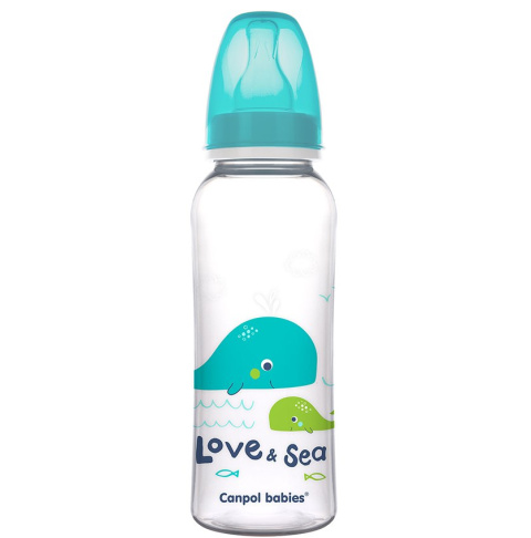 Canpol babies butelka wąska 250ml LOVE & SEA