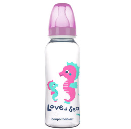 Canpol babies butelka wąska 250ml LOVE & SEA