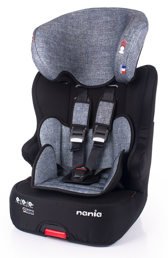 Fotelik Racer isofix silver Nania Fotelik Racer isofix silver Nania