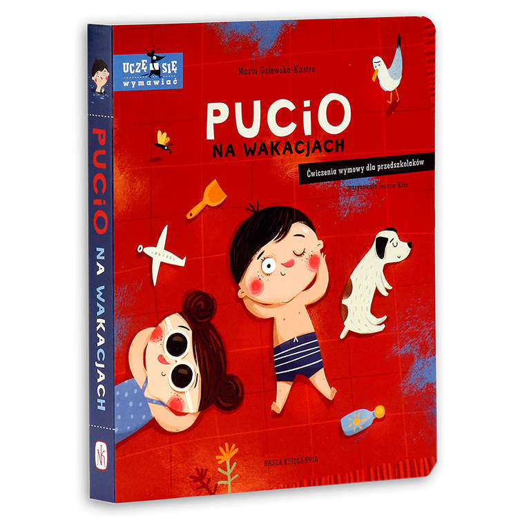 Pucio na wakacjach - książeczka dla dzieci Pucio na wakacjach - książeczka dla dzieci