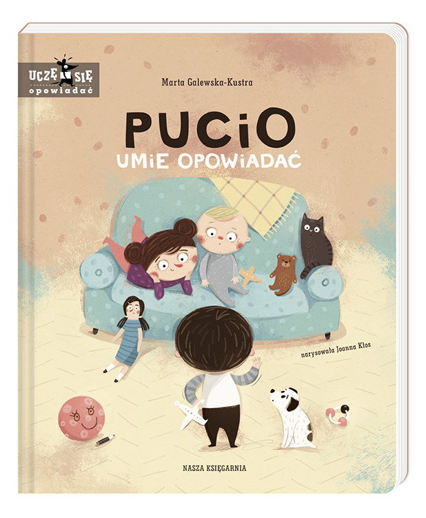 Pucio umie opowiadać - książeczka dla dzieci Pucio umie opowiadać - książeczka dla dzieci