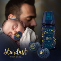 Smoczek uspokajający dla dziecka LOVI 0-3 m Stardust Blue 2 szt.