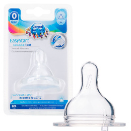 Canpol babies smoczek silikon mini do butelki szerokiej 1 szt EasyStart