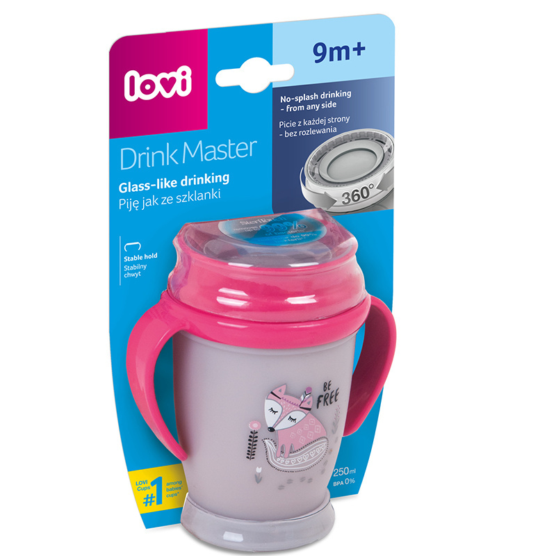 LOVI kubek niekapek 360 junior 250 ml 12M+ INDIAN SUMMER GIRL LOVI kubek niekapek 360 junior 250 ml 12M+ INDIAN SUMMER GIRL